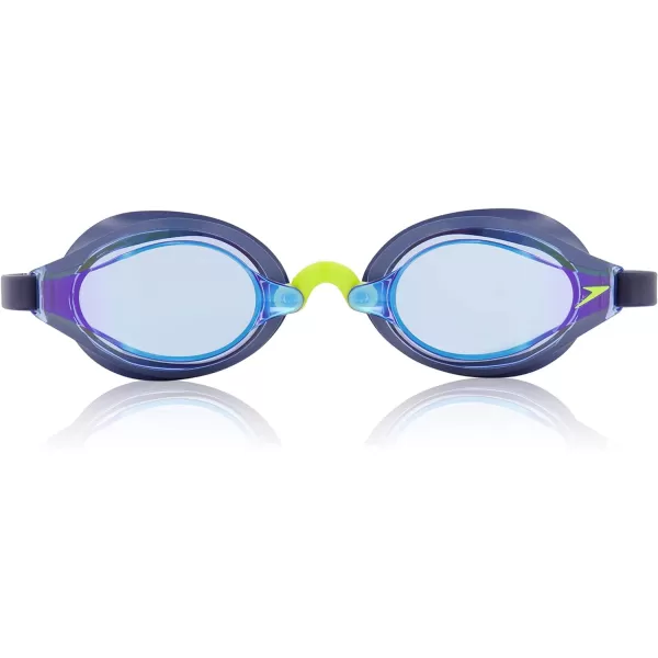 Speedo UnisexAdult Swim Goggles Speed Socket 20PeacoatSmokeBlue Mirrored