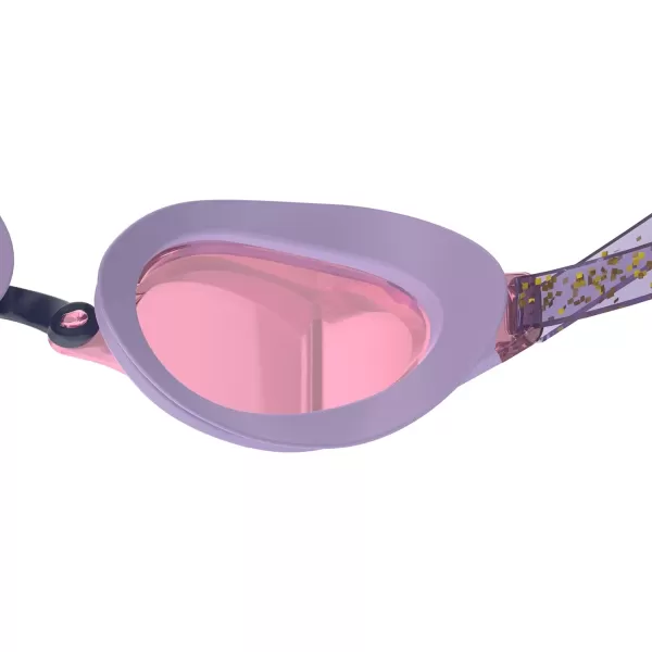 Speedo UnisexAdult Swim Goggles Speed Socket 20Purple Rose Ltd Mirrored