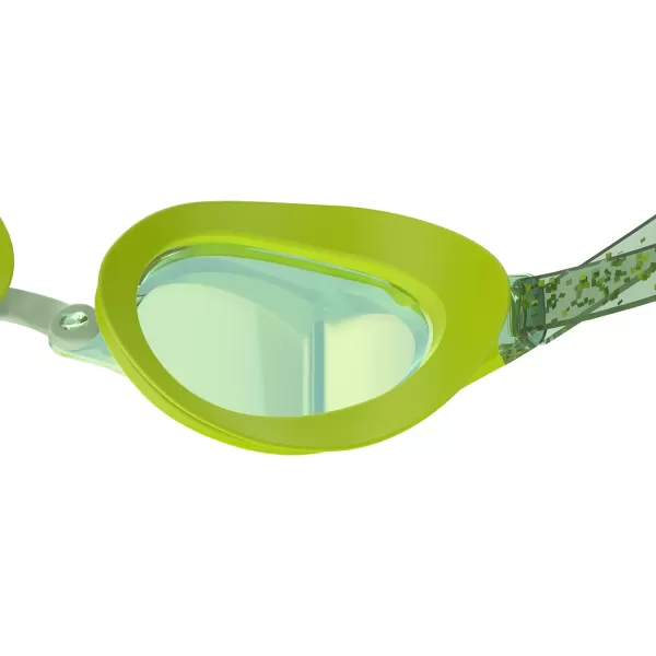 Speedo UnisexAdult Swim Goggles Speed Socket 20Quiet Green Ltd Mirrored