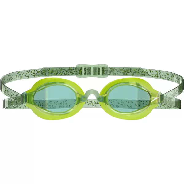 Speedo UnisexAdult Swim Goggles Speed Socket 20Quiet Green Ltd Mirrored