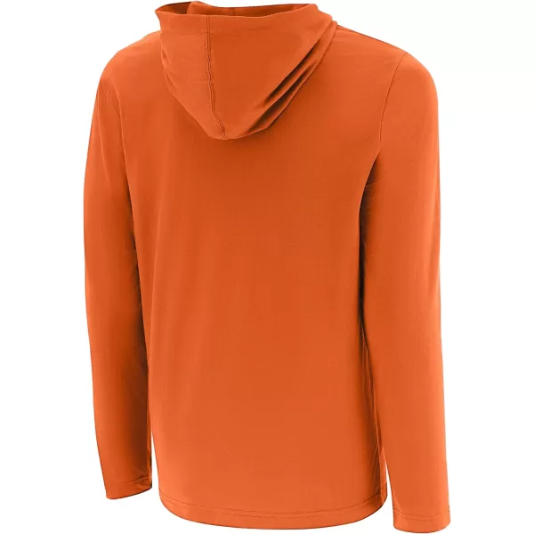 Speedo UnisexAdult TShirt Long Sleeve Hoodie Pull Over Team Warm UpSpeedo Orange