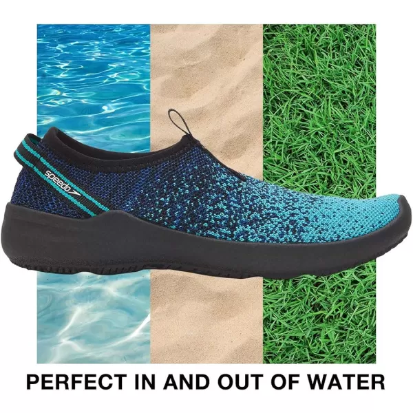 Speedo UnisexChild Water Shoe Surfknit Pro KidsBlueCeramic