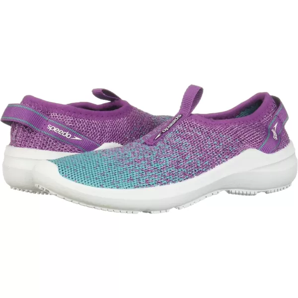 Speedo UnisexChild Water Shoe Surfknit Pro KidsByzantiumCeramic