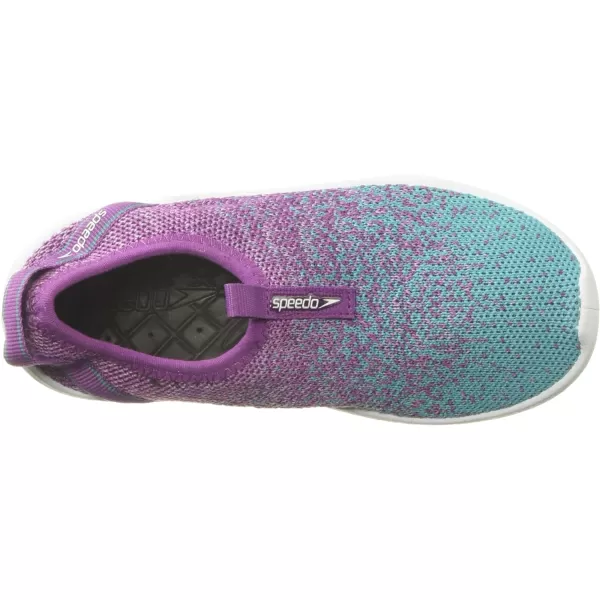 Speedo UnisexChild Water Shoe Surfknit Pro KidsByzantiumCeramic