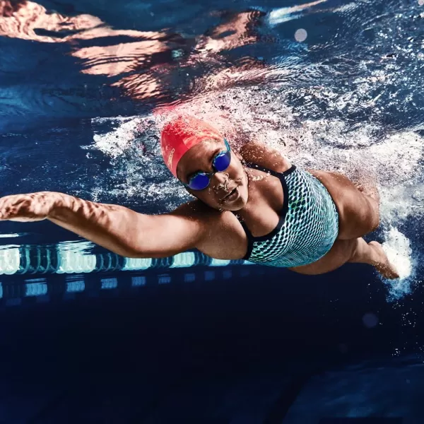 Speedo UnisexYouth Swim Cap Silicone JuniorRoyal Blue