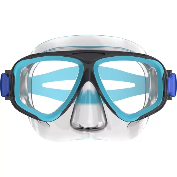 Speedo Unisexchild Adventure Swim Dive SeriesSpeedo BlackClear MS