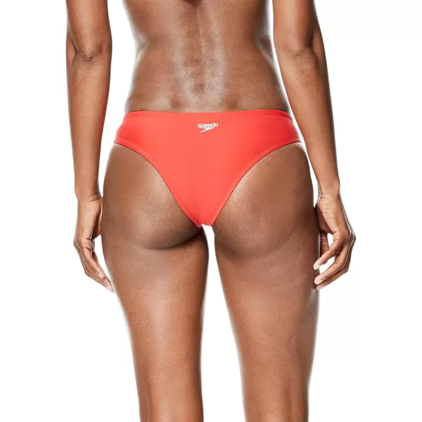 Speedo Womens Swimsuit Bottom Bikini Endurance Cheeky HipsterBittersweet