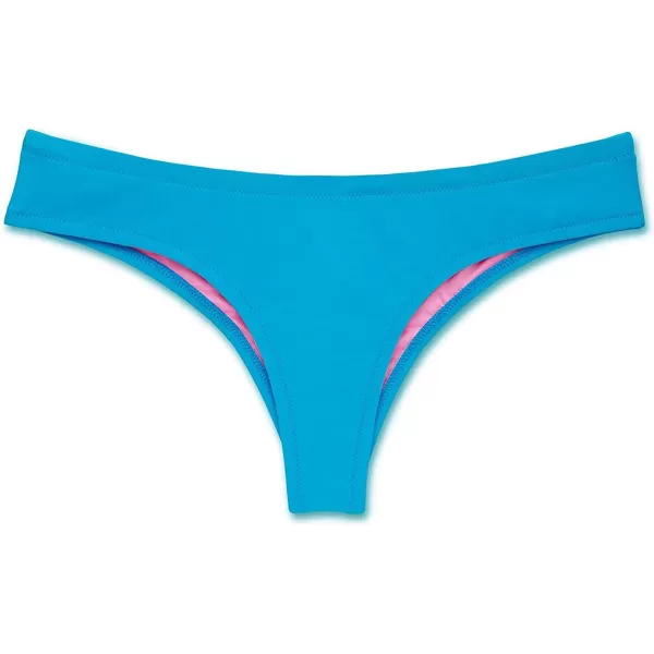 Speedo Womens Swimsuit Bottom Bikini Endurance Cheeky HipsterBlue Jewel