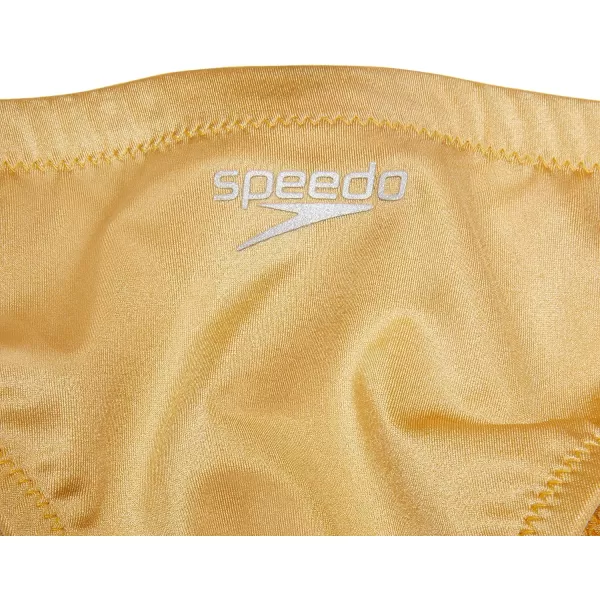 Speedo Womens Swimsuit Bottom Bikini Endurance Cheeky HipsterGold