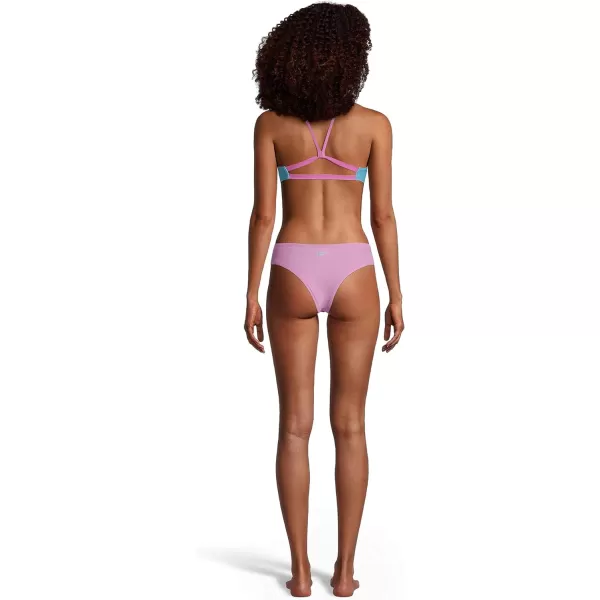 Speedo Womens Swimsuit Bottom Bikini Endurance Cheeky HipsterOrchid Glow