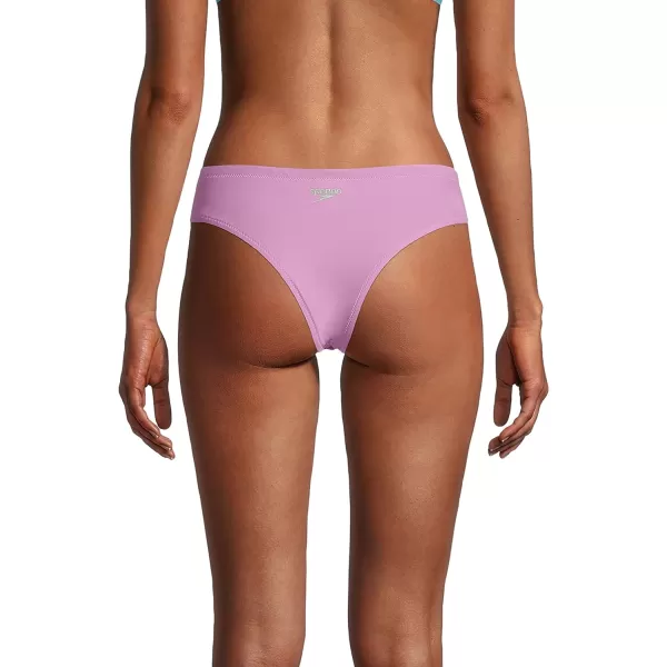 Speedo Womens Swimsuit Bottom Bikini Endurance Cheeky HipsterOrchid Glow