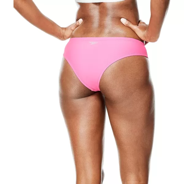 Speedo Womens Swimsuit Bottom Bikini Endurance Cheeky HipsterPink Glo