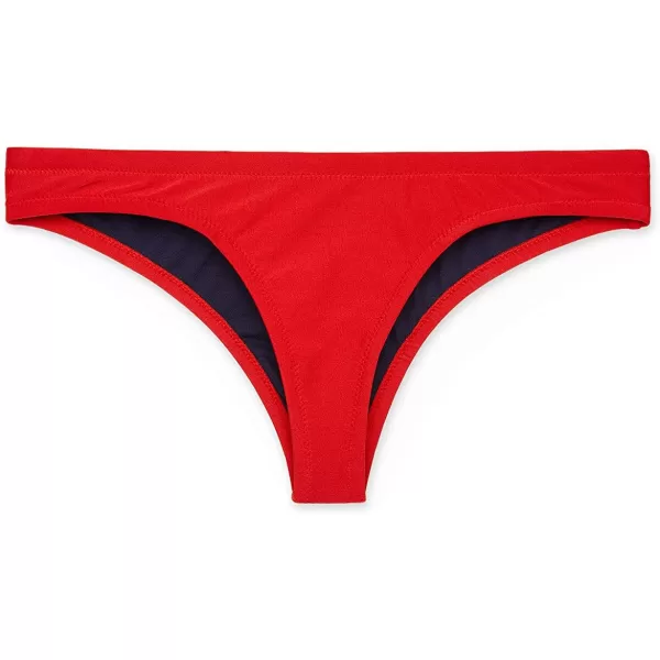 Speedo Womens Swimsuit Bottom Bikini Endurance Cheeky HipsterRed