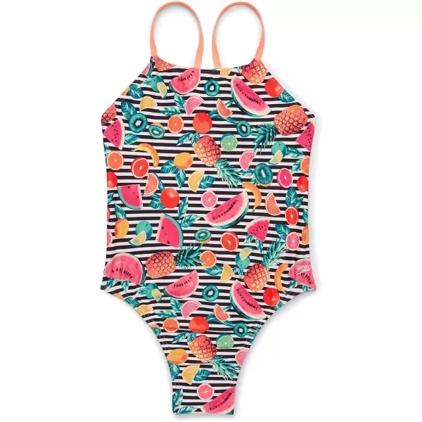 Speedo Womens Swimsuit One Piece Endurance Fixed Back Double StrapFusion Coral