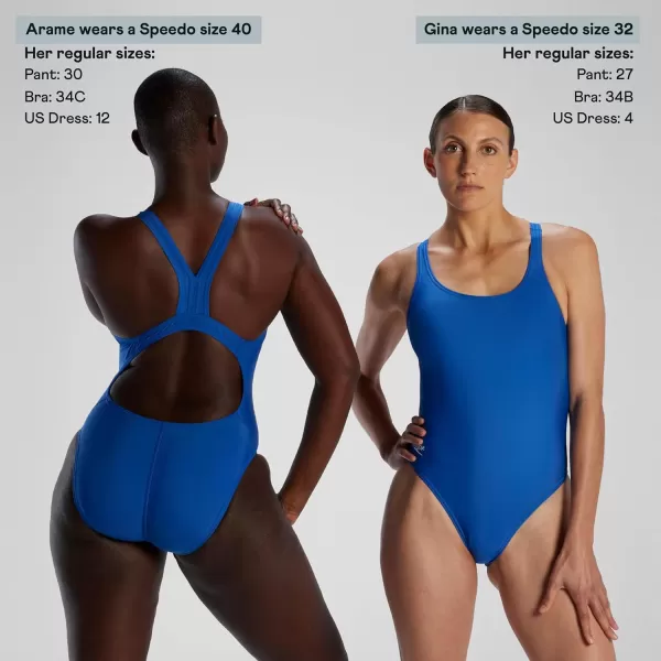 Speedo Womens Swimsuit One Piece Prolt Super Pro Solid AdultEco Team Red