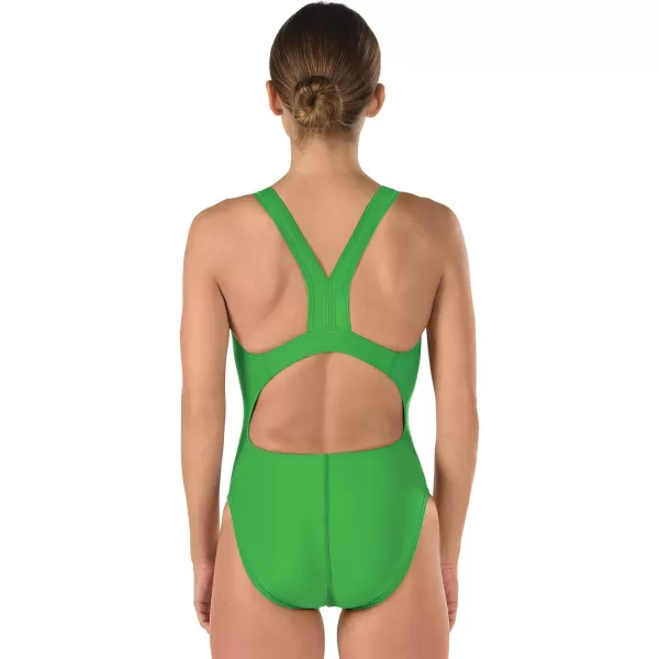 Speedo Womens Swimsuit One Piece Prolt Super Pro Solid AdultHyper Green