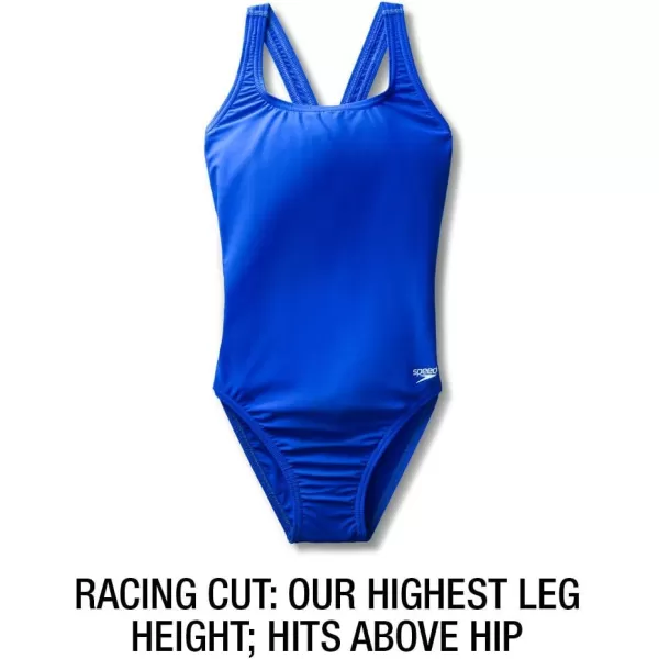 Speedo Womens Swimsuit One Piece Prolt Super Pro Solid AdultSpeedo Blue