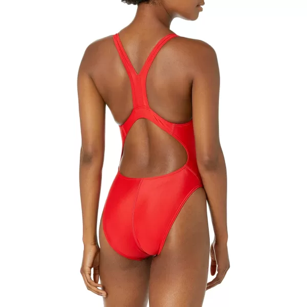 Speedo Womens Swimsuit One Piece Prolt Super Pro Solid AdultSpeedo Red