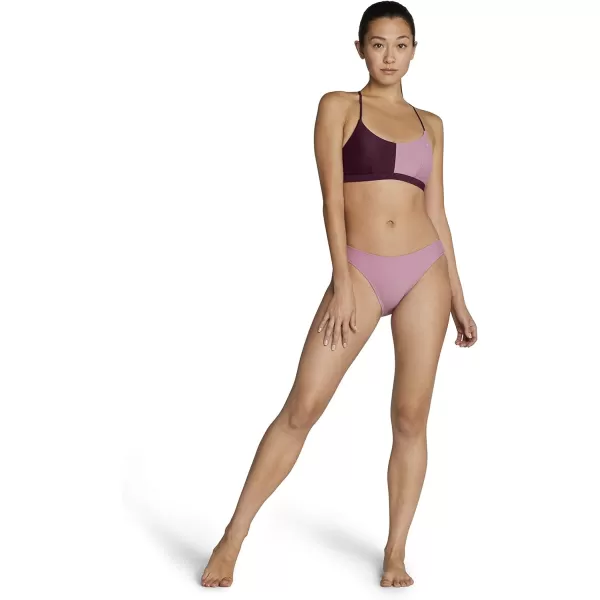 Speedo Womens Swimsuit TopColorblock Potent Purple