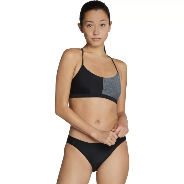 Speedo Womens Swimsuit TopColorblock Speedo Black