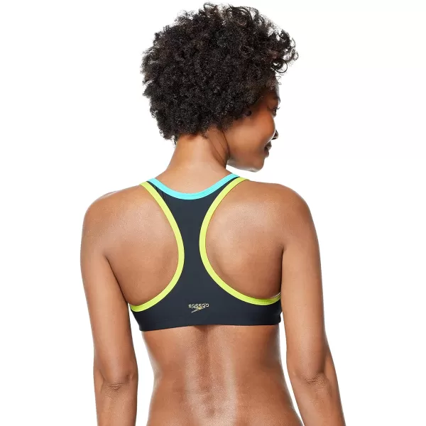 Speedo Womens Swimsuit TopSpeedo Black
