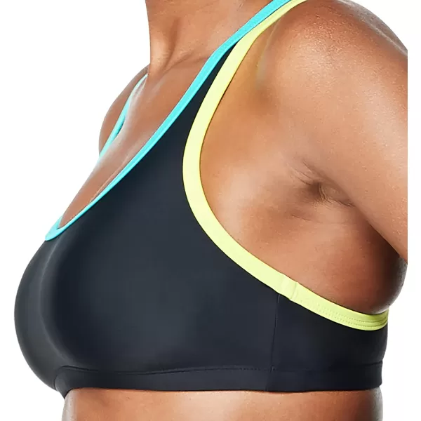 Speedo Womens Swimsuit TopSpeedo Black