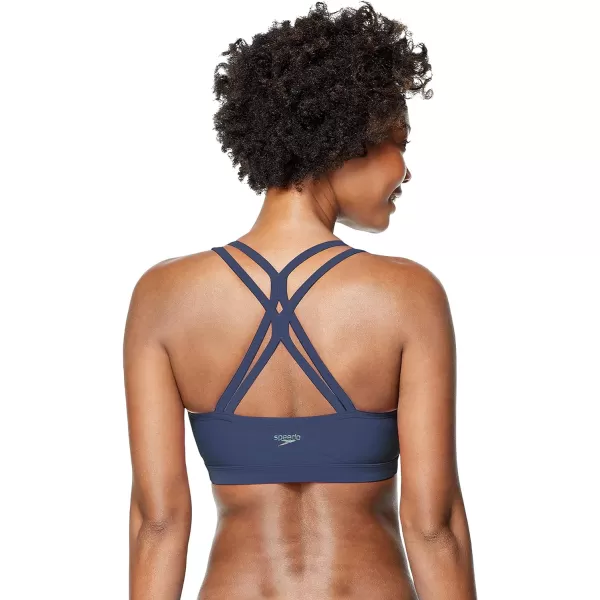Speedo Womens Swimsuit Triangle Bikini TopPeacoat