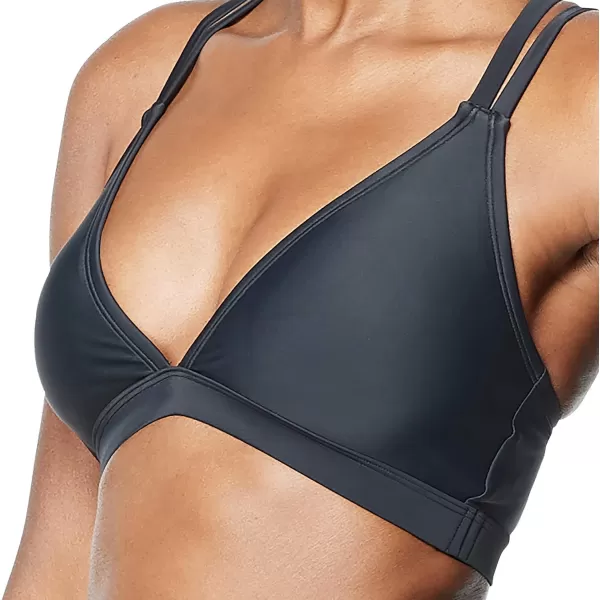 Speedo Womens Swimsuit Triangle Bikini TopSpeedo Black