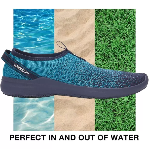 Speedo Womens Water Shoe Surfknit ProCeramicBlue