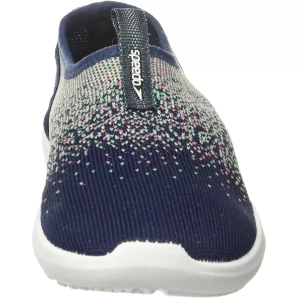 Speedo Womens Water Shoe Surfknit ProNavyAquaPink