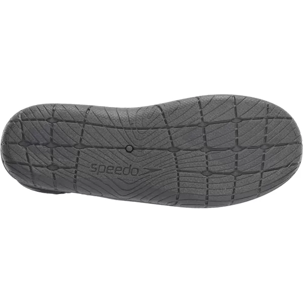 Speedo boys Unisexkid Water Shoe Tidal Cruiser ToddlerBlackDark Gull Grey