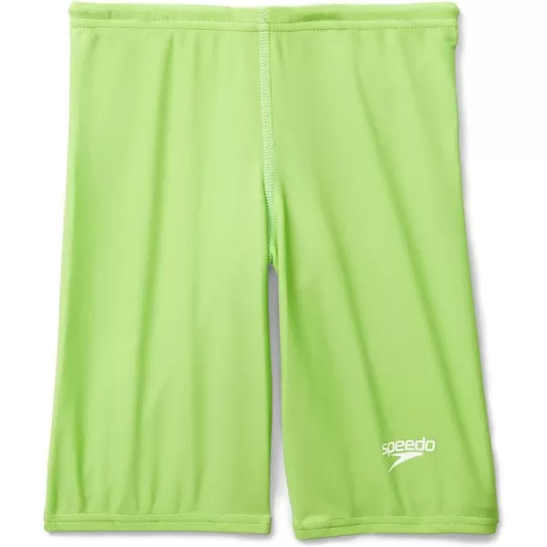 Speedo Boys Swimsuit Jammer Begin to Swim SolidGreen Gecko