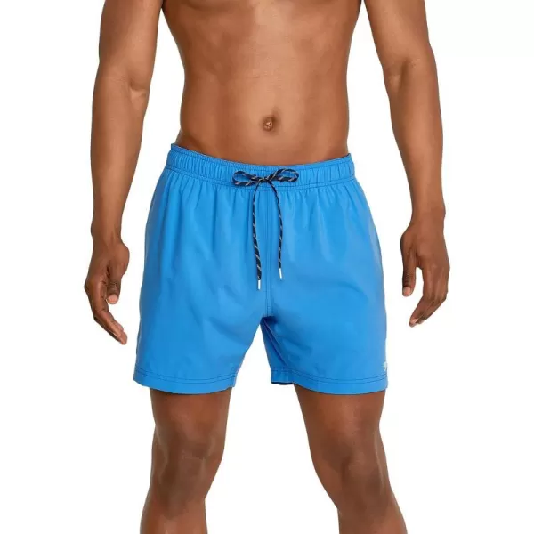 Speedo Mens Swim Trunk Knee Length Volley Comfort Liner Solid16 Blue Atoll