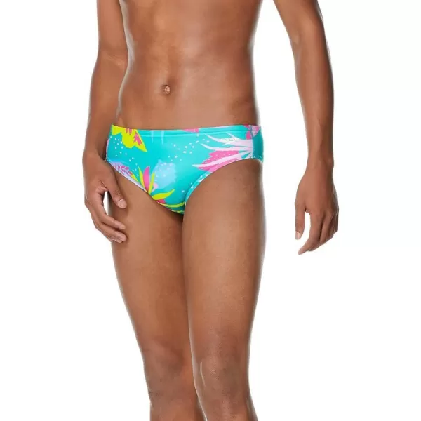 Speedo Mens Swimsuit Brief Endurance The OneFloating Floral