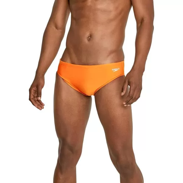 Speedo Mens Swimsuit Brief Endurance The OneVibrant Orange