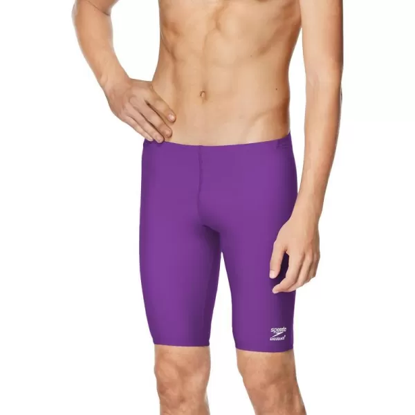 Speedo Mens Swimsuit Jammer Endurance Solid USA AdultTeam Purple