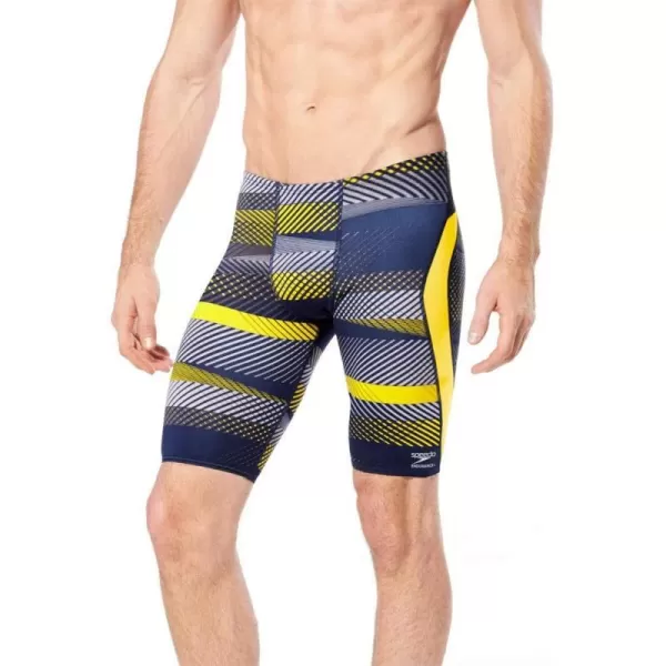 Speedo Mens Swimsuit Jammer Endurance The Fast WayNavyGold