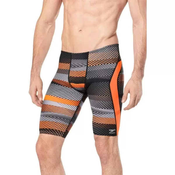 Speedo Mens Swimsuit Jammer Endurance The Fast WaySpeedo Orange