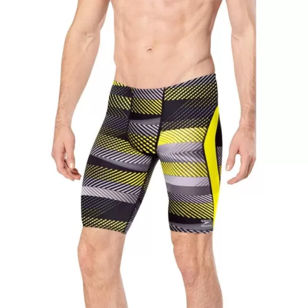 Speedo Mens Swimsuit Jammer Endurance The Fast WaySpeedo Yellow