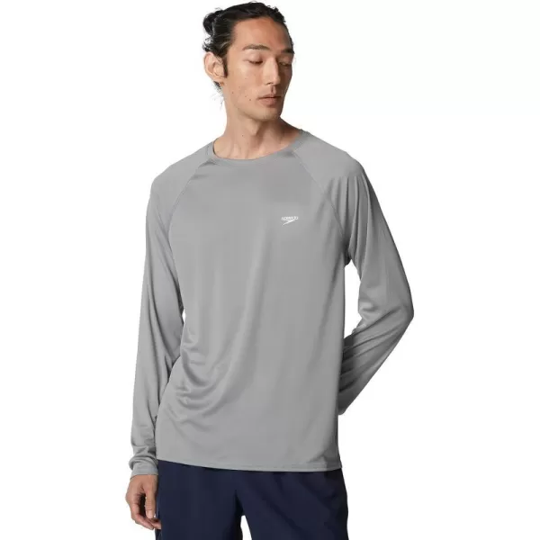 Speedo Mens Uv Swim Shirt Easy Long Sleeve Regular FitMonument