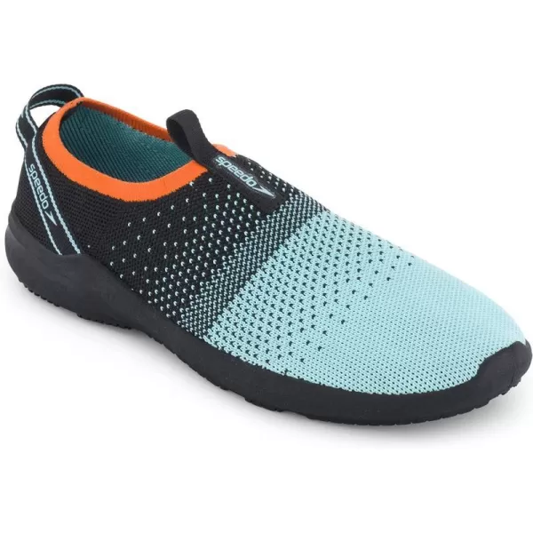 Speedo Mens Water Shoe Surfknit ProBlackAqua Splash