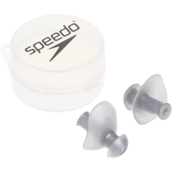 Speedo Unisex Swim Training Ergo Ear PlugsSilver