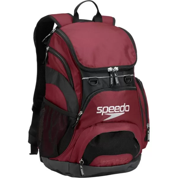 Speedo UnisexAdult Large Teamster Backpack 35LiterCordovanBlack