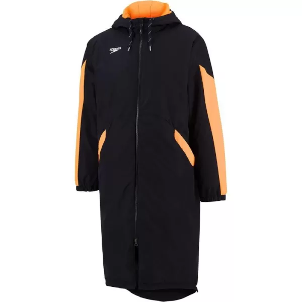 Speedo UnisexAdult Parka Jacket Fleece Lined Team ColorsEdge Speedo Orange