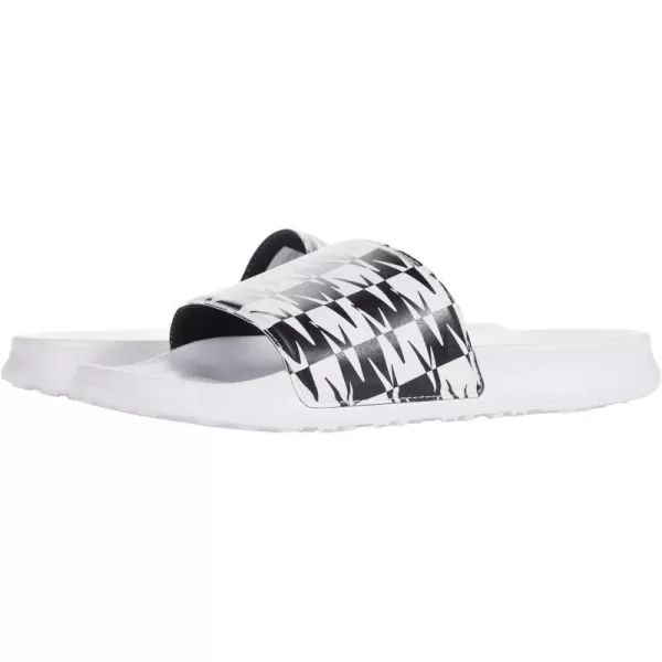 Speedo UnisexAdult Sandal Deck SlideWhiteBlack