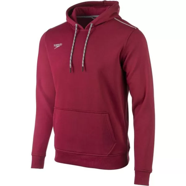 Speedo UnisexAdult Sweatshirt Hoodie Pull Over Team Warm UpNew Speedo Maroon