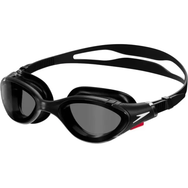 Speedo UnisexAdult Swim Goggle Biofuse 20BlackWhiteSmoke