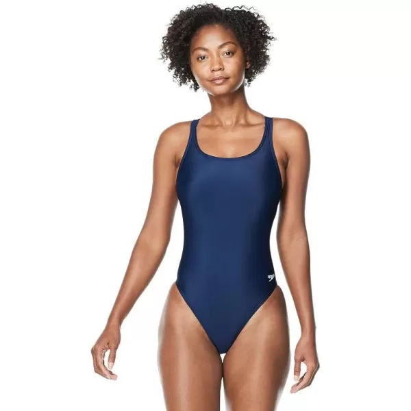 Speedo Womens Swimsuit One Piece Prolt Super Pro Solid AdultSpeedo Navy