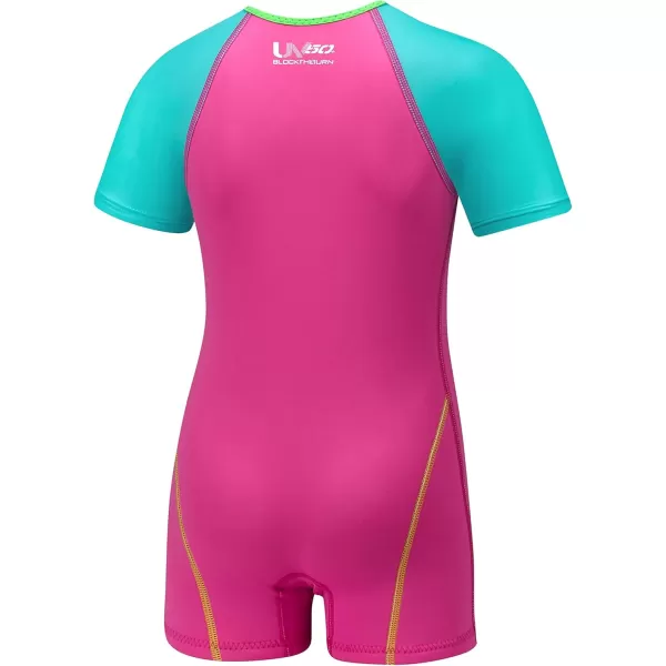 Speedo Kids Begin to Swim UV Thermal Swimsuit UPF 50Berry