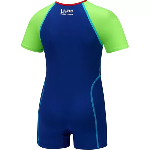 Speedo Kids Begin to Swim UV Thermal Swimsuit UPF 50Sapphire Blue